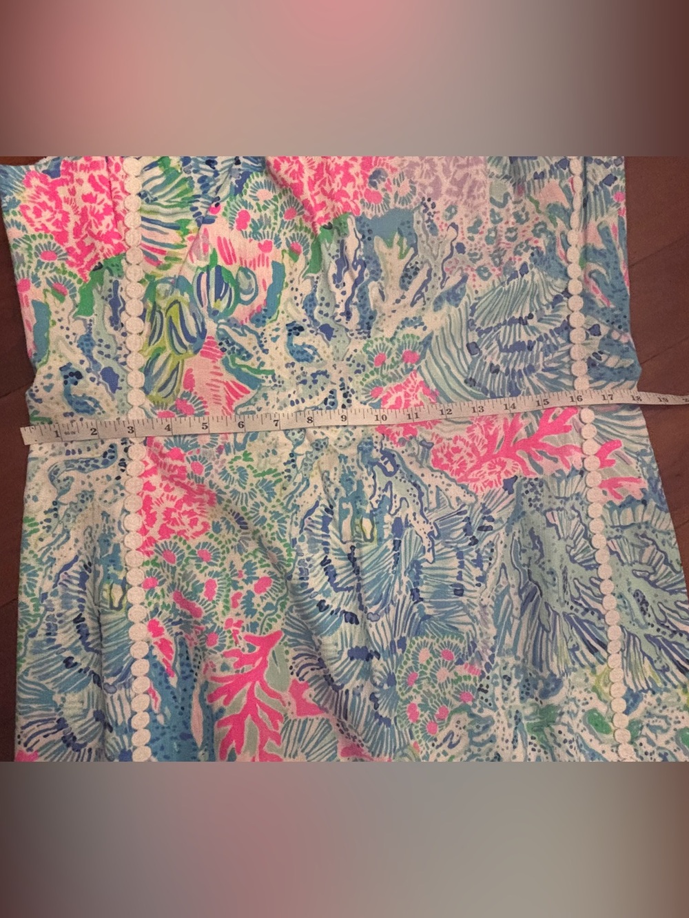 Lilly Pulitzer Coral Reef Mila Print Shift Dress NWT Size 12 - Picture 11 of 11